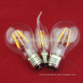 silver top g125 shadowless led filament bulb with copper top DIY